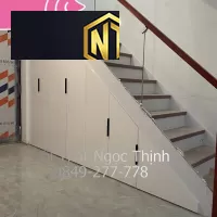 Xưởng Nội Thất Ngọc Thịnh Long Thành - 30 mẫu tủ dưới gầm cầu thang với ý tưởng thiết kế sáng tạo, vừa tận dụng tối đa không gian nhà vừa mang đến sự